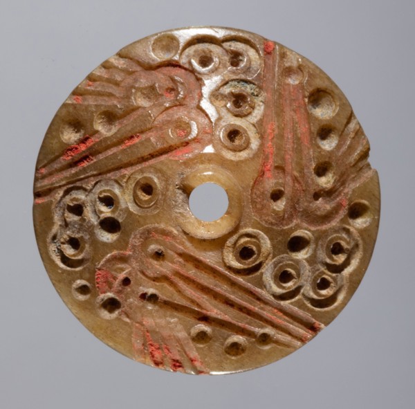 Spindle Whorl, 700s - 900s. Iran, early Islamic period, 8th - 10th century. Bone, incised; overall:
