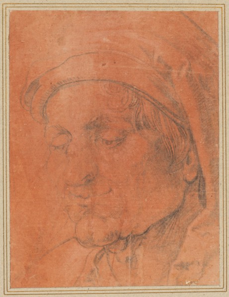 Head of a Man in a Cap, 16th century. Anonymous, school of Albrecht Dürer (German, 1471-1528).