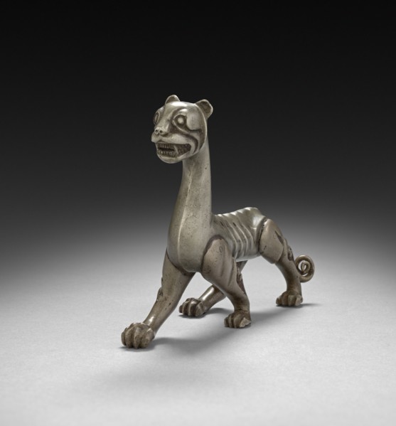 Walking Tiger, 206 BC - AD 220. China, Han dynasty (202 BC-AD 220) - Six Dynasties (265-587).