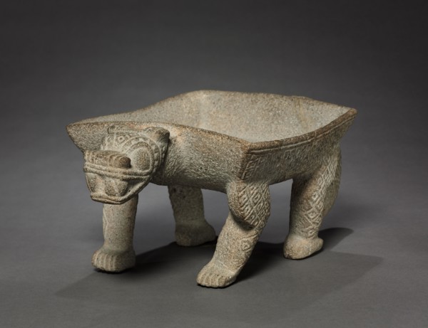 Jaguar Grinding Stone, c. 1000-1550. Costa Rica, (Atlantic Watershed Region), 11th-16th century.