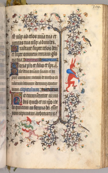 Hours of Charles the Noble, King of Navarre (1361-1425): fol. 194r, Text, c. 1405. Master of the