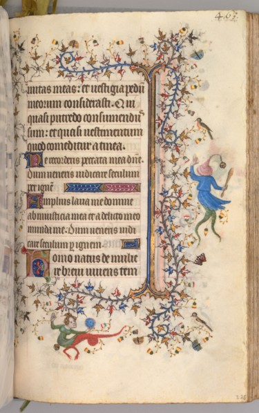 Hours of Charles the Noble, King of Navarre (1361-1425): fol. 226r, Text, c. 1405. Master of the