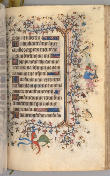 Hours of Charles the Noble, King of Navarre (1361-1425): fol. 232r, Text, c. 1405. Master of the
