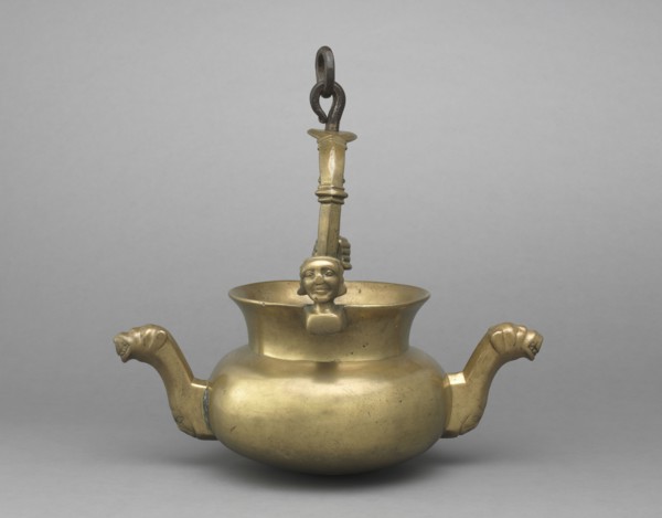 Lavabo, 1400s. South Netherlands, Valley of the Meuse, 15th century. Brass; diameter: 23.8 cm (9