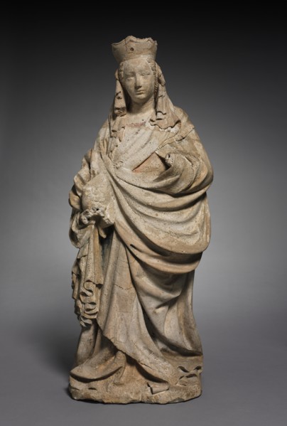 Virgin and Child, c. 1395. Austria, Lungau, Church of Mariapfarr, late 14th century. Cast stone
