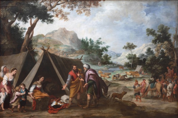 Laban Searching for his Stolen Household Gods, c. 1665-1670. Bartolomé Esteban Murillo (Spanish,