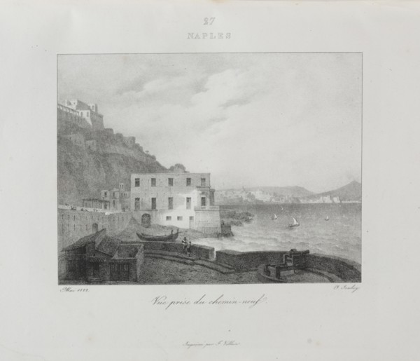 Voyage en Italie en 1822, 1833. Jean-Baptiste Isabey (French, 1767-1855). Lithograph
