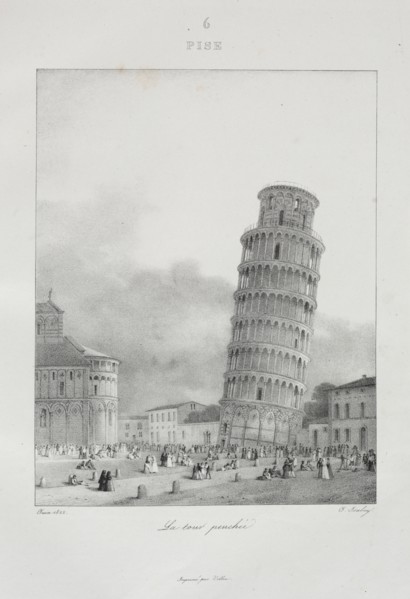 Voyage en Italie en 1822, 1833. Jean-Baptiste Isabey (French, 1767-1855). Lithograph