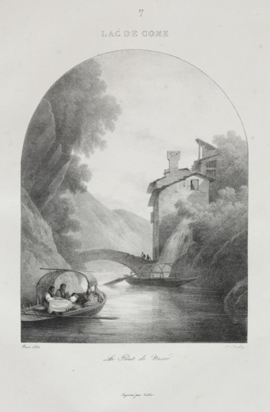 Voyage en Italie en 1822, 1833. Jean-Baptiste Isabey (French, 1767-1855). Lithograph