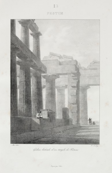 Voyage en Italie en 1822, 1833. Jean-Baptiste Isabey (French, 1767-1855). Lithograph