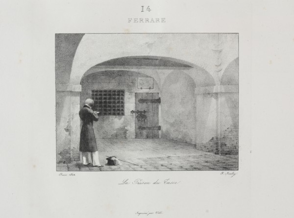 Voyage en Italie en 1822, 1833. Jean-Baptiste Isabey (French, 1767-1855). Lithograph