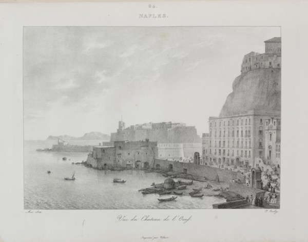 Voyage en Italie en 1822, 1833. Jean-Baptiste Isabey (French, 1767-1855). Lithograph