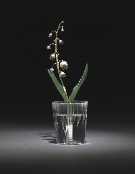 Lily of the Valley, late 1800s-early 1900s. Firm of Peter Carl Fabergé (Russian, 1846-1920).
