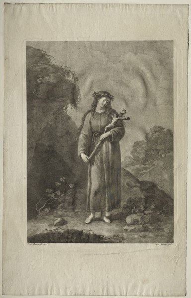 The Mortification. Antonio Baratti (Italian, 1724-1787), after Francesco Zuccarelli (Italian,