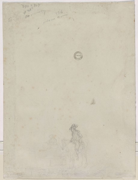 Sketch of Peasants at a Fountain, 1784. Dirk Langendijk (Dutch, 1748-1805). Graphite; sheet: 39.4 x