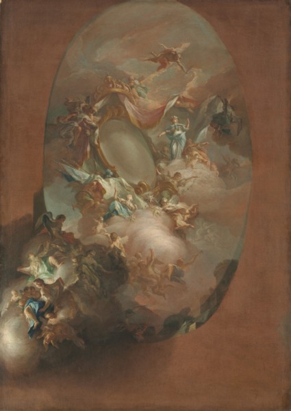 Study for "The Apotheosis of Ferdinand IV and Maria Carolina, King and Queen of Naples" (for the