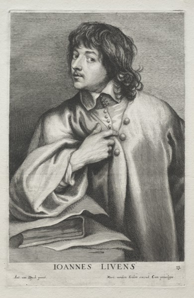Jan Lievens, 1636-1641. Lucas Emil Vorsterman (Flemish, 1595-1675). Etching and engraving