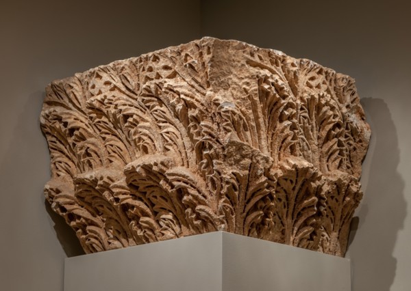 Engaged Capital with Windblown Acanthus, 400s. Byzantium, Northern Syria, Byzantine period, 5th