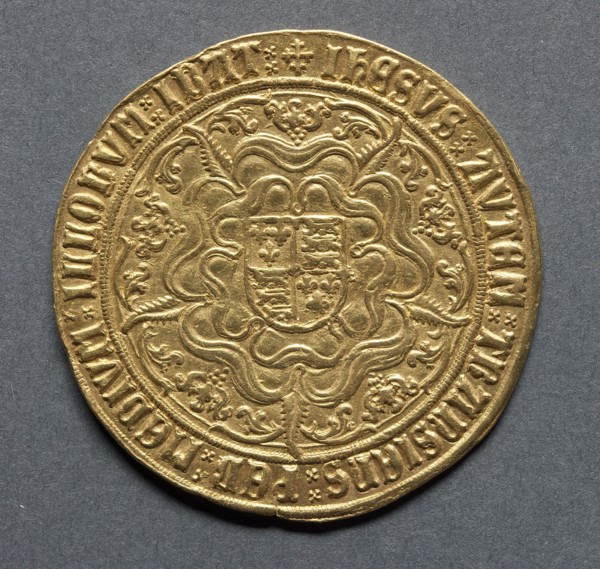 Sovereign (reverse), 1504-1509. England, Henry VII, 1485-1509. Gold