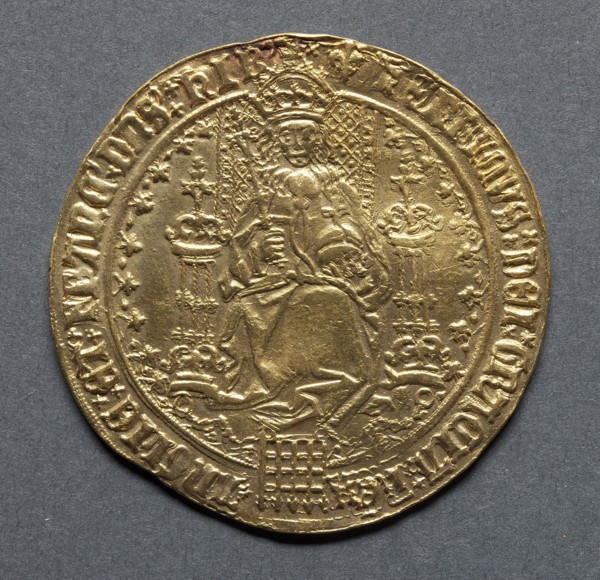 Sovereign (obverse), 1526-1544. England, Henry VIII, 1509-1547. Gold