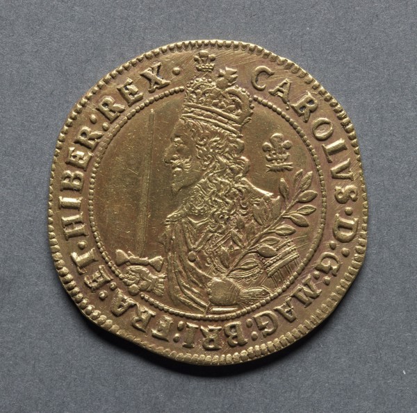 Triple Unite, 1644. England, Charles I, 1625-1649. Gold