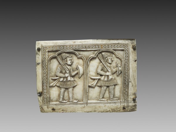 Panel from a Box, c. 1700. India, North East Deccan, Visakhapatnam district, Mughal Dynasty