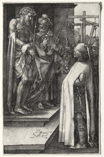 Christ Shown to the People, 1512. Albrecht Dürer (German, 1471-1528). Engraving