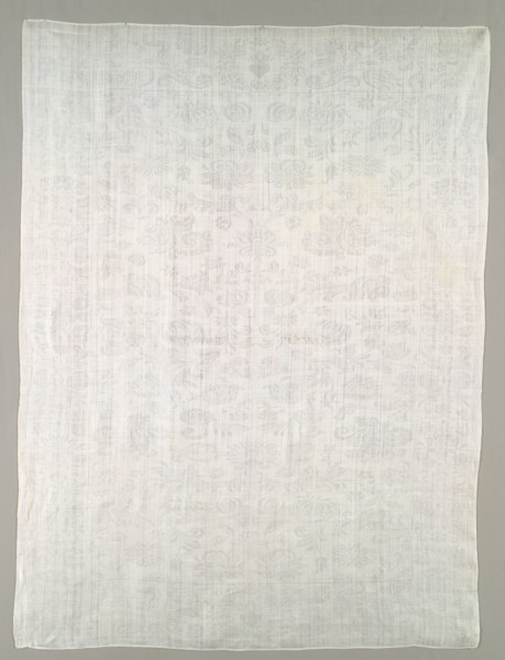 Napkin, c. 1675. Flanders, 17th century. Damask: linen; overall: 107.3 x 80.7 cm (42 1/4 x 31 3/4
