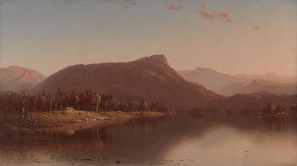 A Home in the Wilderness, 1866. Sanford Robinson Gifford (American, 1823-1880). Oil on canvas;