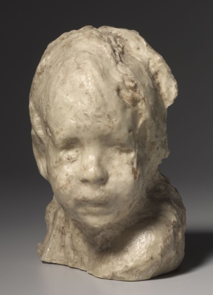 The Jewish Boy, c. 1892. Medardo Rosso (Italian, 1859-1928). Wax on plaster; overall: 23.2 x 18.1 x