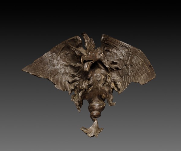 Wild Basilisk, 1800s. Germany, 19th century. Bronze; overall: 48.3 x 55.9 cm (19 x 22 in.)