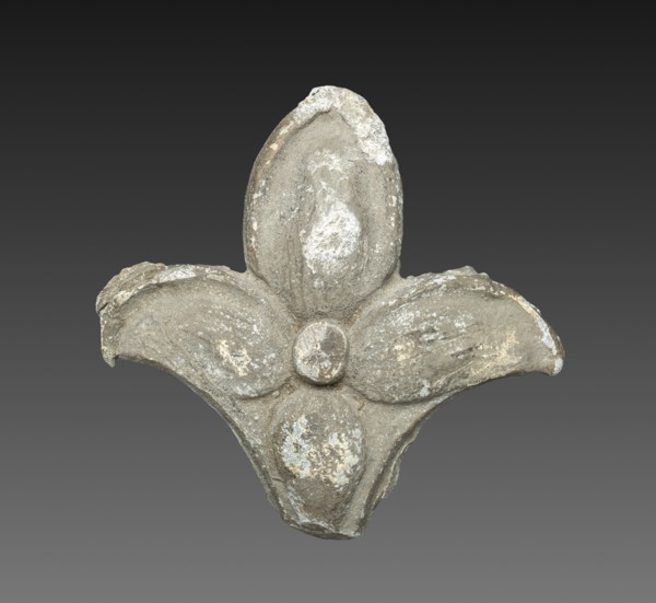 Fleur de Lys, 1700s. France (?). Lead; overall: 9.5 x 9.2 cm (3 3/4 x 3 5/8 in.)