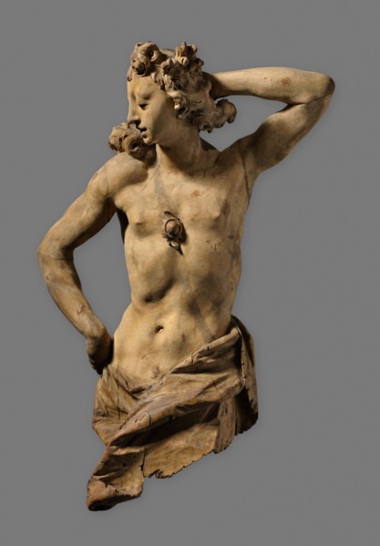Male Figure, c. 1760. Ignaz Günther (German, 1725-1775). Lindenwood; overall: 95.3 x 65.4 x 31.8 cm