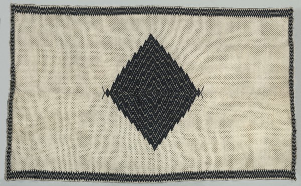Sarape, c. 1820. America, Native North American, Southwest, Mexico, Saltillo, Post-Contact, Classic