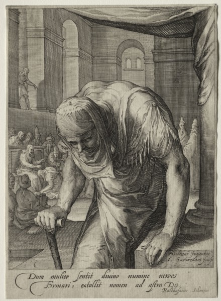 Heroines of the New Testament: Heroines of the New Testament: The Crippled Woman Healed by Christ.