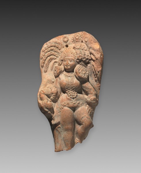 Female Figure, Probably a Nature Divinity (Yakshi), c. 75 BC. India, Shunga Period (c. 187-78 BC).