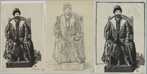 Le Tsar, 1914. Auguste Louis Lepère (French, 1849-1918). Pencil;