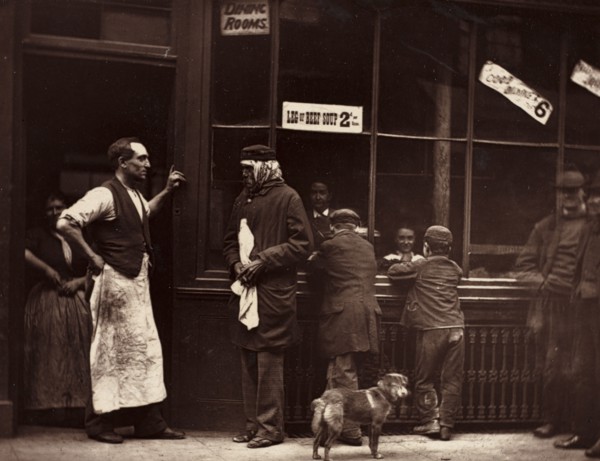 John Thomson and Adolphe Smith, Street Life in London: A Convict's Home, 1876. John Thomson