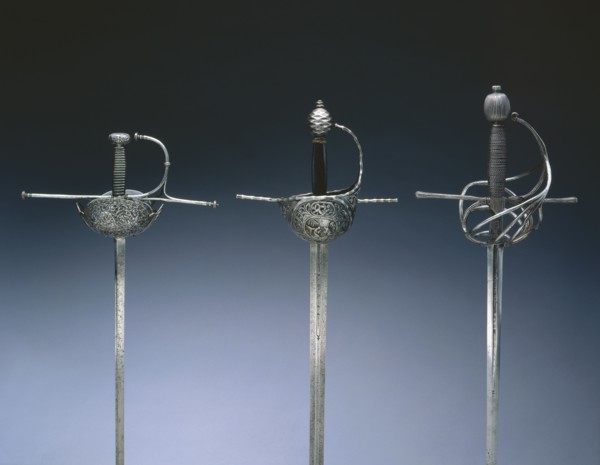 Rapier, c. 1580-1610. Blade: Spain, Toledo   Hilt: Italt, Belluno?, late 16th-early 17th Century.