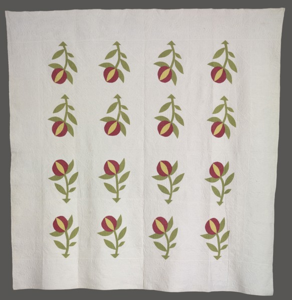 Quilt, c. 1880 (?). America, Pennsylvania, Cowan, Late 19th century. Cotton, piecework; overall: