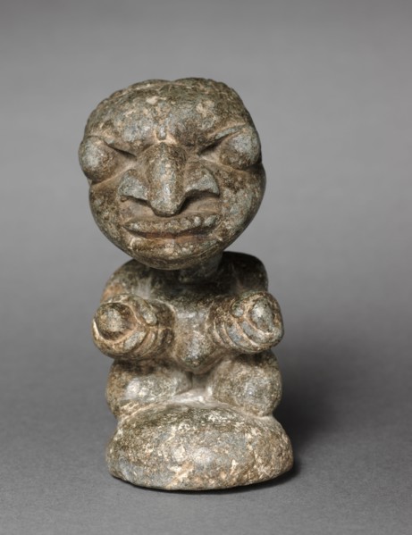 Female Figure, 1500s. Guinea Coast, Sierra Leone, Sherbro, 16th century. Soapstone; overall: 13 cm