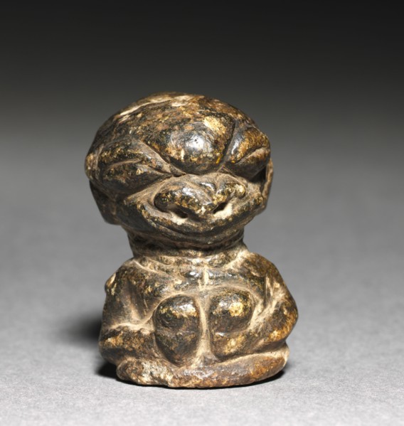 Female Figure, 1500s. Guinea Coast, Sierra Leone, Sherbro Island, 16th century. Soapstone; overall: