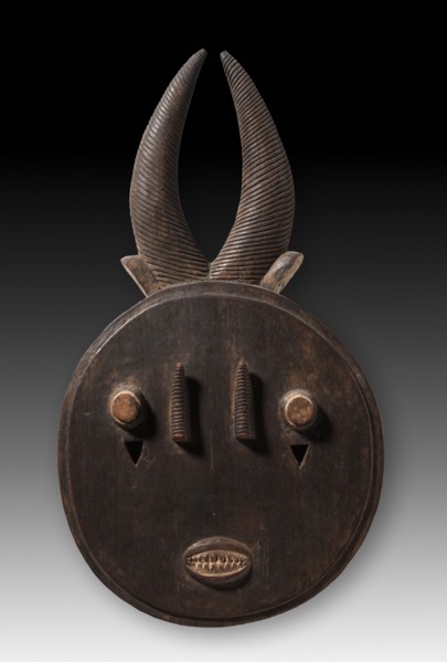 Face Mask, late 1800s-early 1900s. Guinea Coast, Ivory Coast, Baule, late 19th-early 20th century.