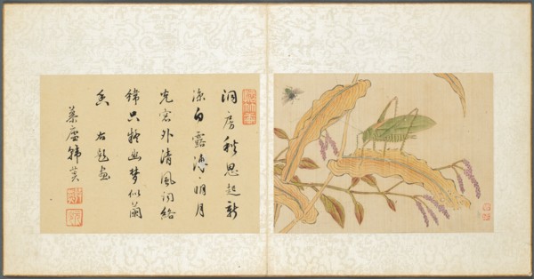 Album of Miscellaneous Subjects, Leaf 7, 1600s. Fan Qi (Chinese, 1616-aft 1694). Album leaf, ink