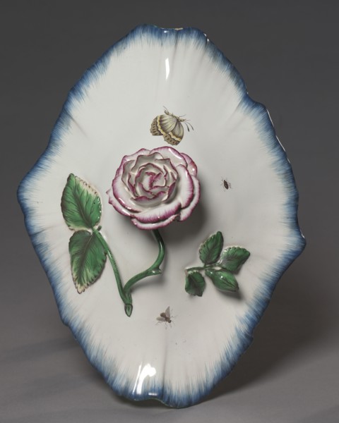 Tureen (lid), c. 1750. Paul Hannong Factory (French), Strasbourg Factory (French). Tin-glazed