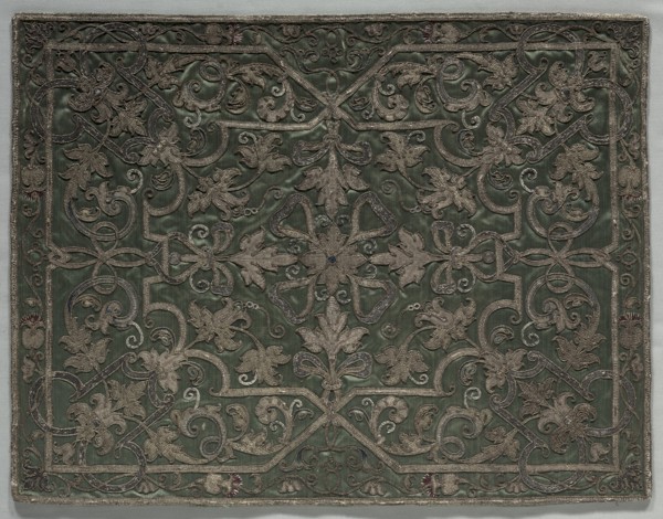Apparel from a Dalmatic, early 1500s. Italy, early 16th century. Embroidery; silk and metallic