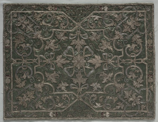 Apparel from a Dalmatic, early 1500s. Italy, early 16th century. Silk, gold and silver thread;