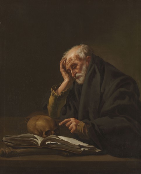 Saint Jerome, c. 1621. Hendrick ter Brugghen (Dutch, 1588-1629). Oil on canvas; framed: 149.2 x 125