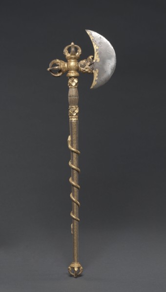 Ritual Weapons, early 1400s. Sino-Tibetan, Derge School, Yongle period (1403-1427). Iron alloy with
