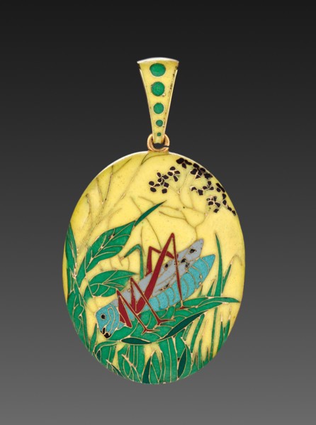Locket, 1868-1870. Alexis Falize (French, 1811-1898), Antoine Tard (French, active 1860-1889). Gold